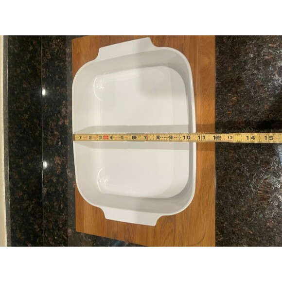 Vintage CorningWare country Basket large roaster casserole - Picture 4 of 7